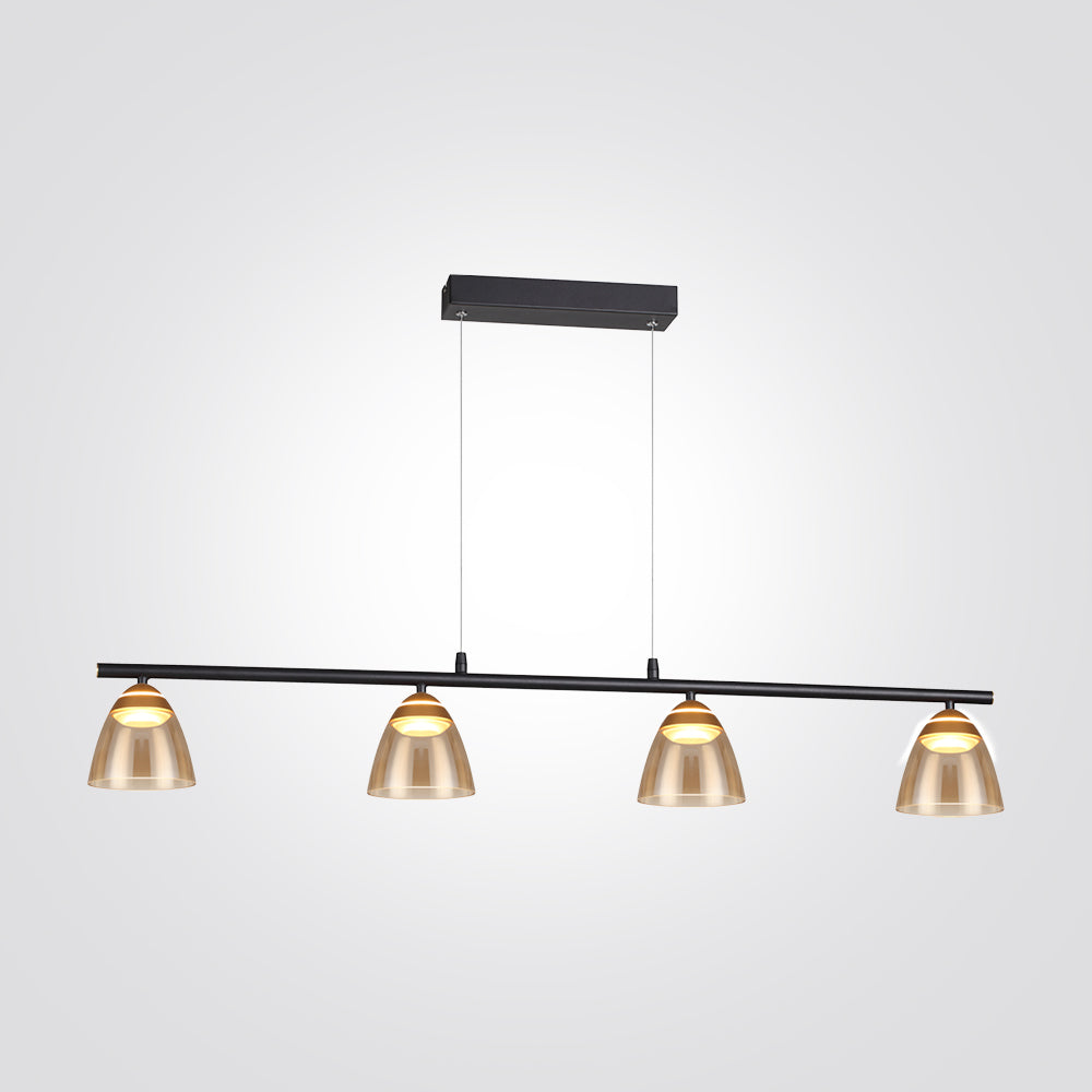 מנורת תלייה פראג| רביעיה| זהב+ שחור