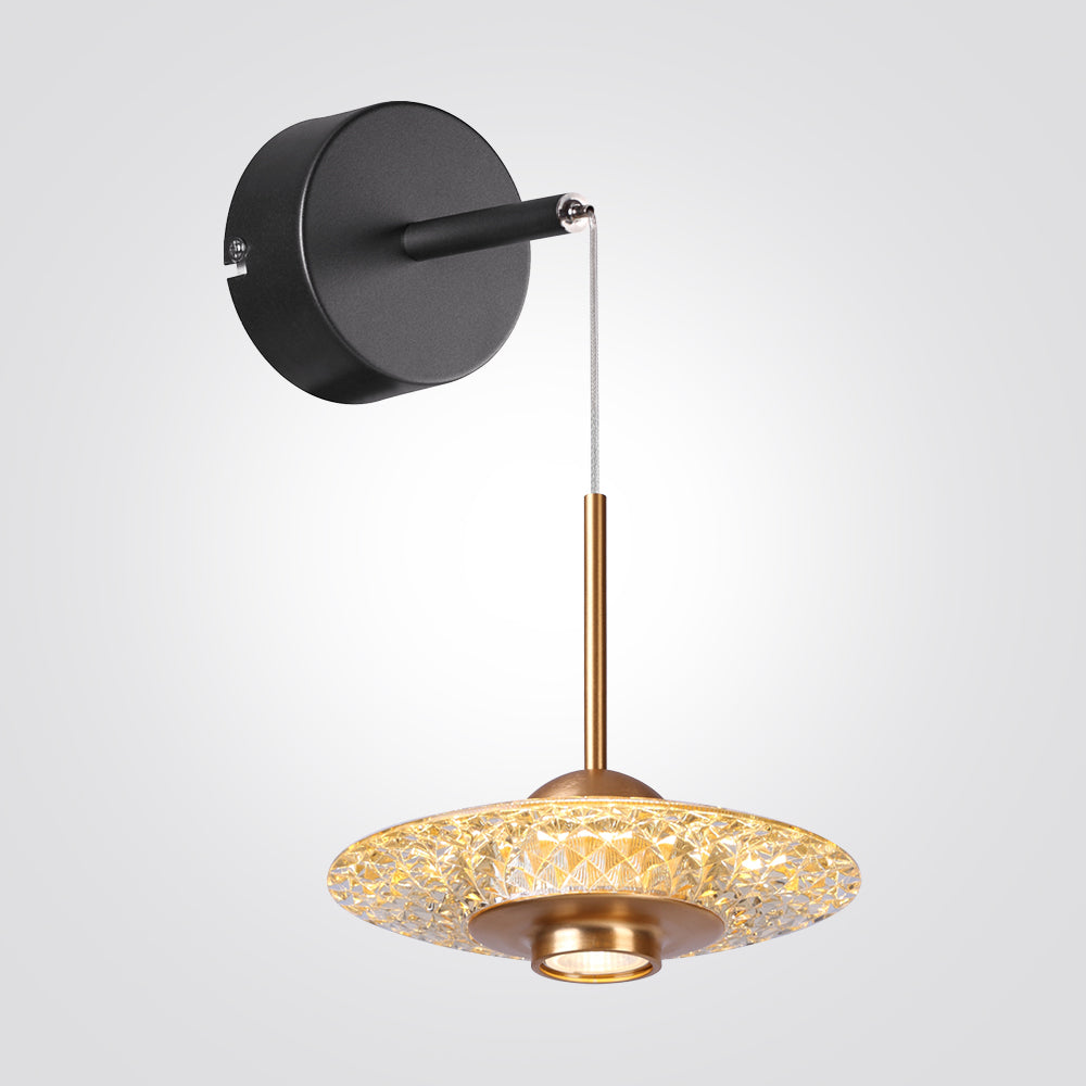 מנורת קיר בריסל| זהב