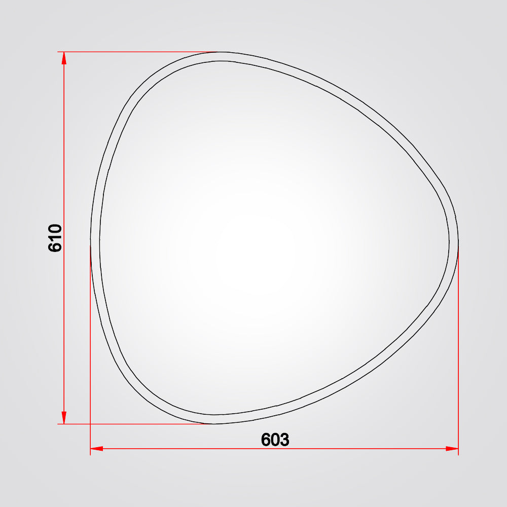 צמוד תקרה אריס שחור דגם| S|M |L