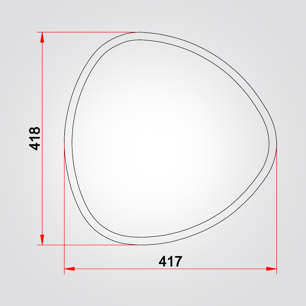 צמוד תקרה אריס שחור דגם| S|M |L