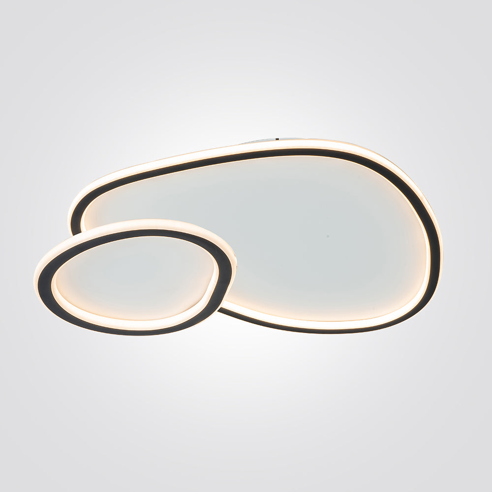 צמוד תקרה דארט שחור| 45CM| 55CM| 90CM| CCT