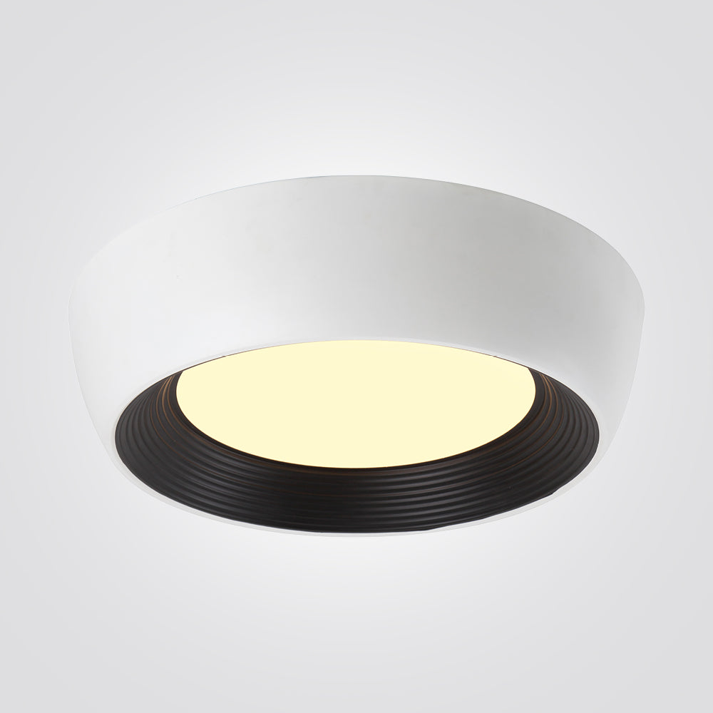 צמוד תקרה וייפר|48W| שחור+ לבן