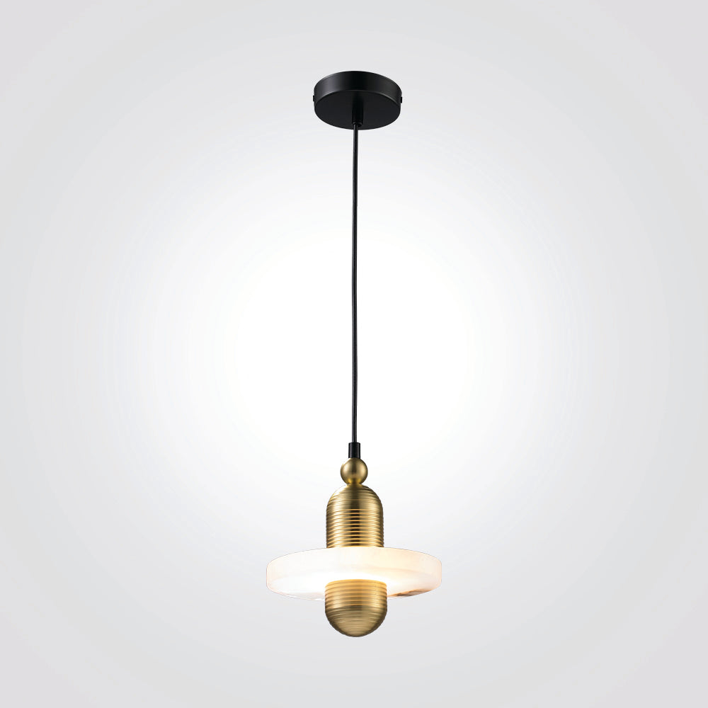 מנורת תלייה שיש וילנה לד