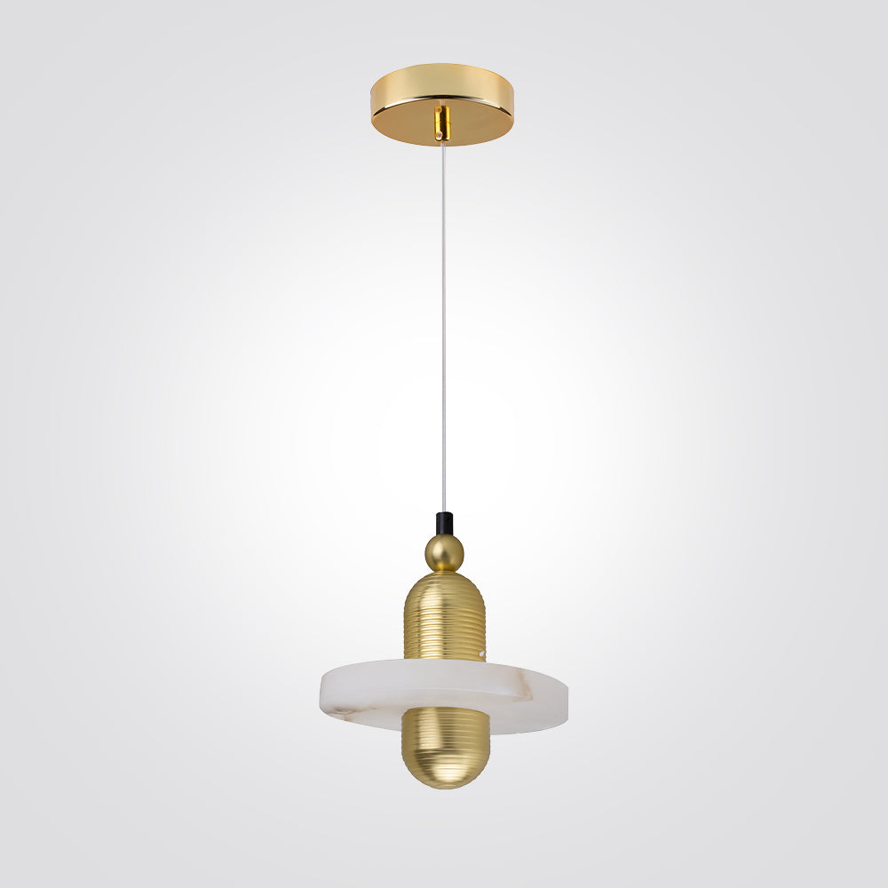 מנורת תלייה שיש וילנה לד