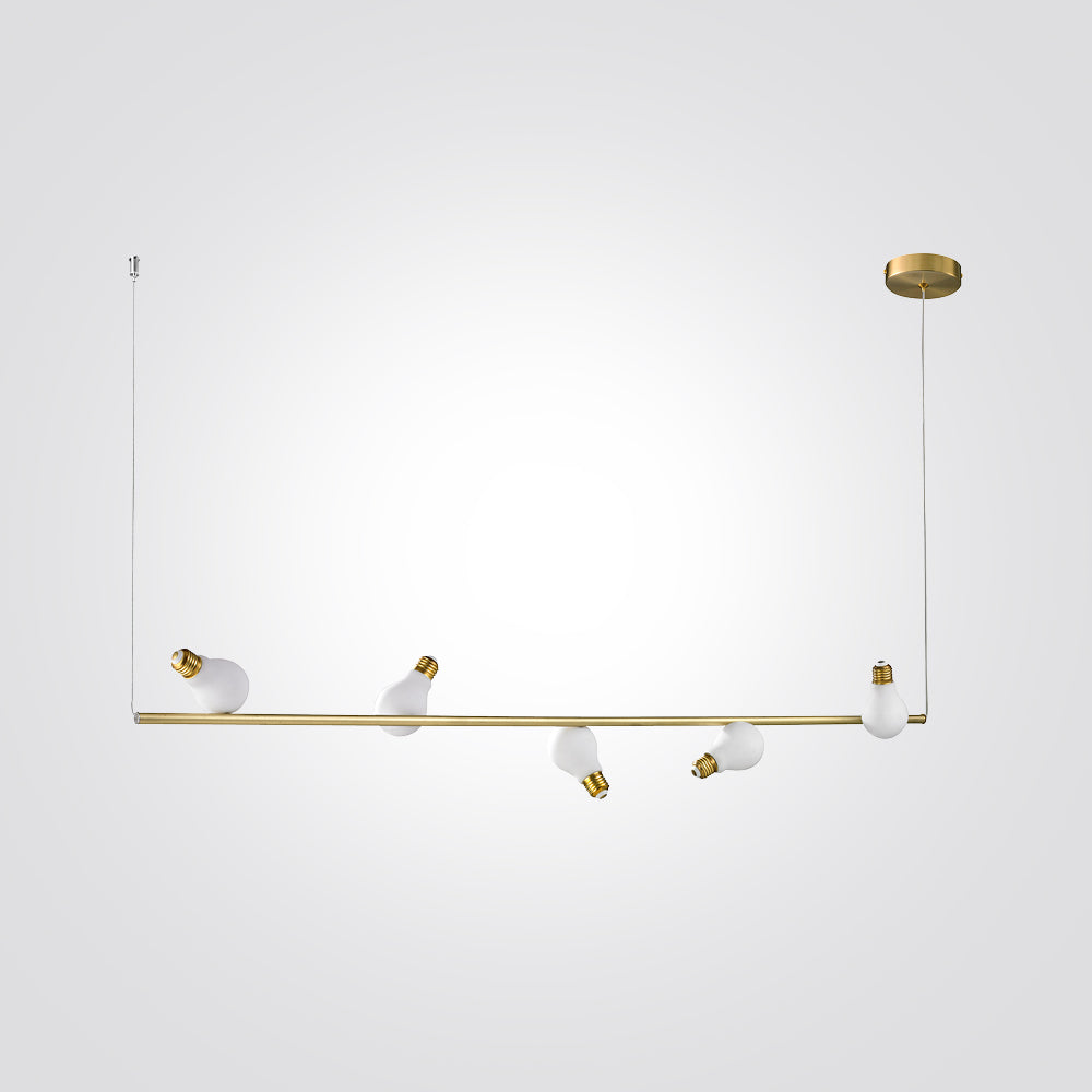 מנורת תלייה להט| זהב