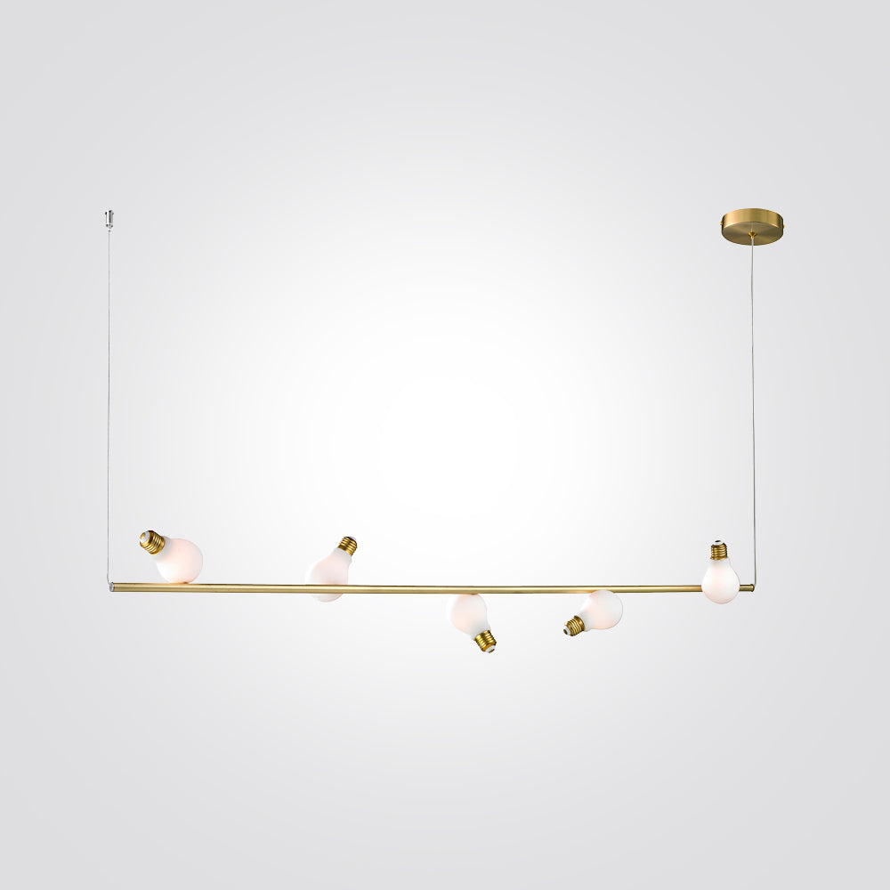 מנורת תלייה להט| זהב