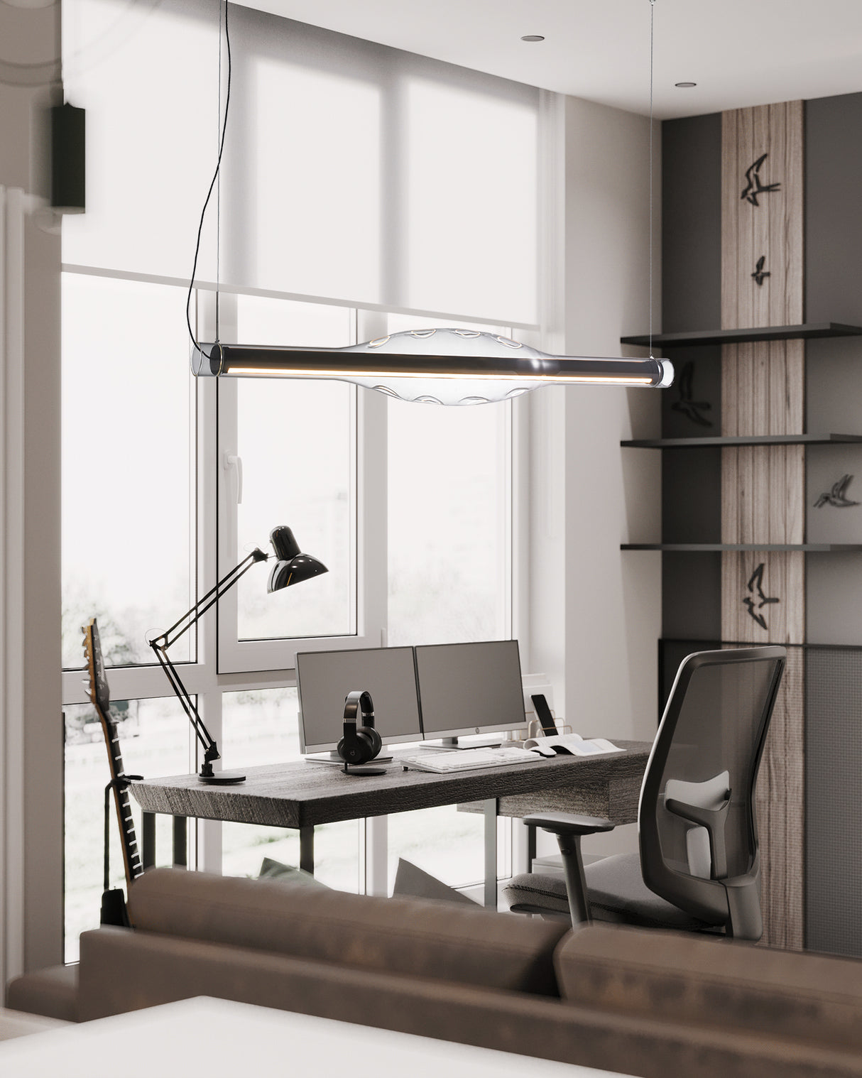 מנורת תליה נאפולי לד