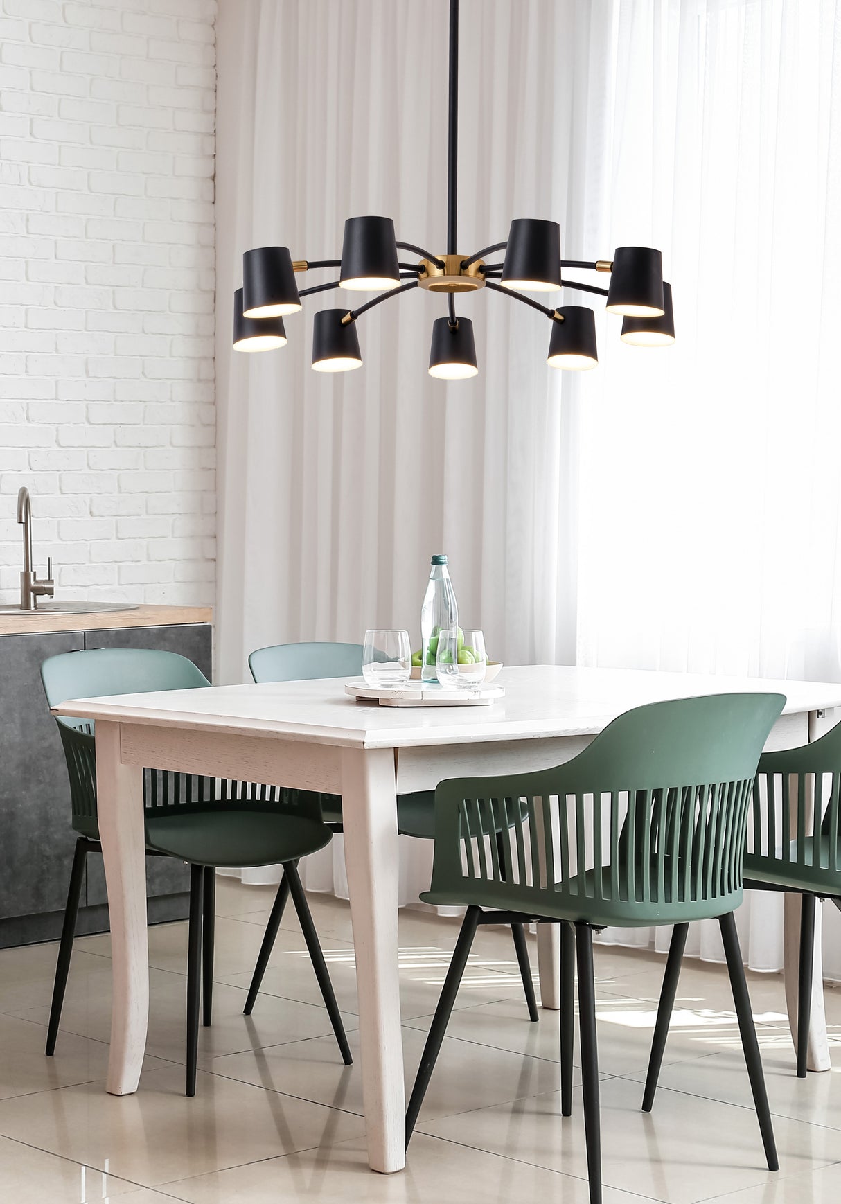 מנורת תליה פירנצה 9 זרועות לד