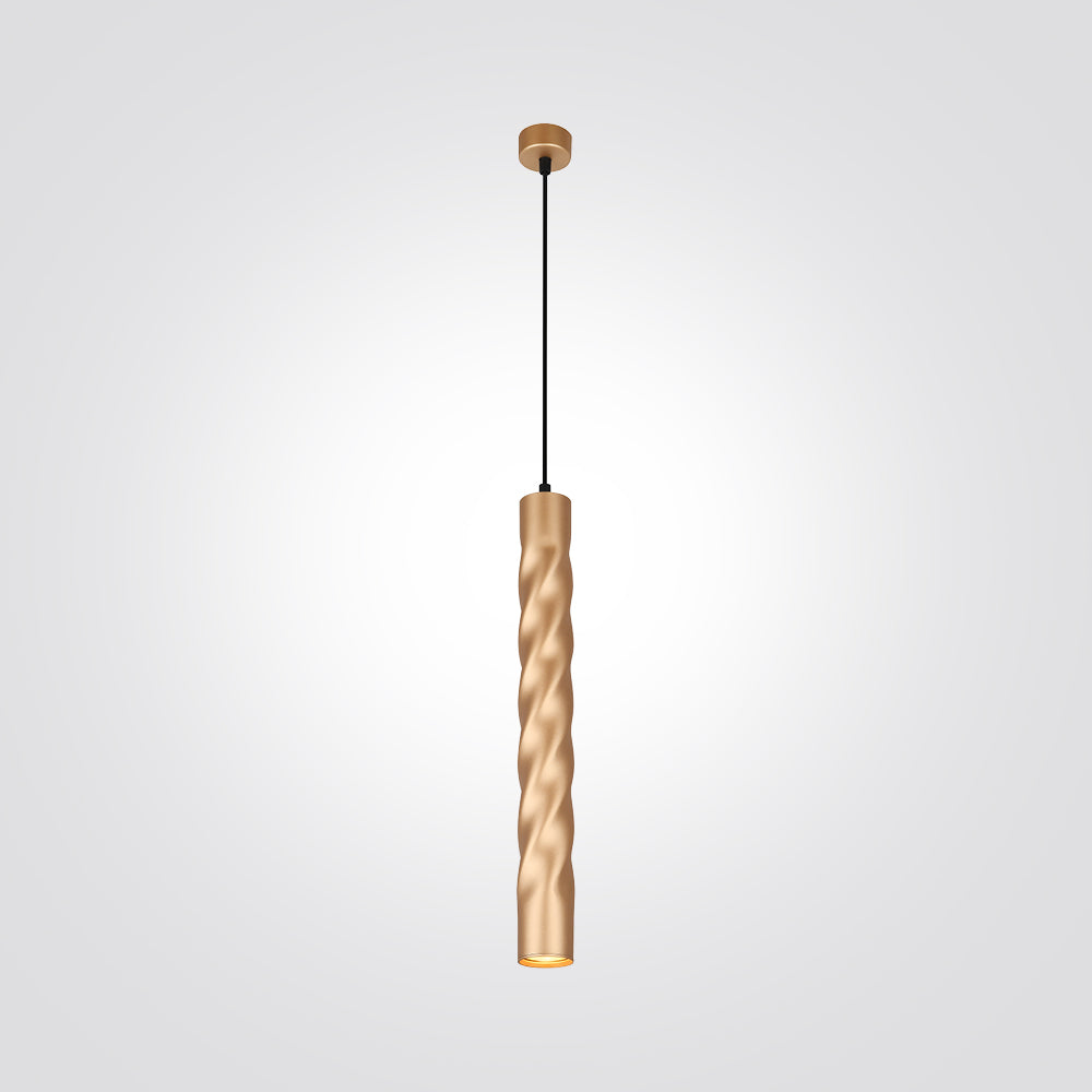 מנורת תליה צילינדר קארדין | GU10| רוז גולד