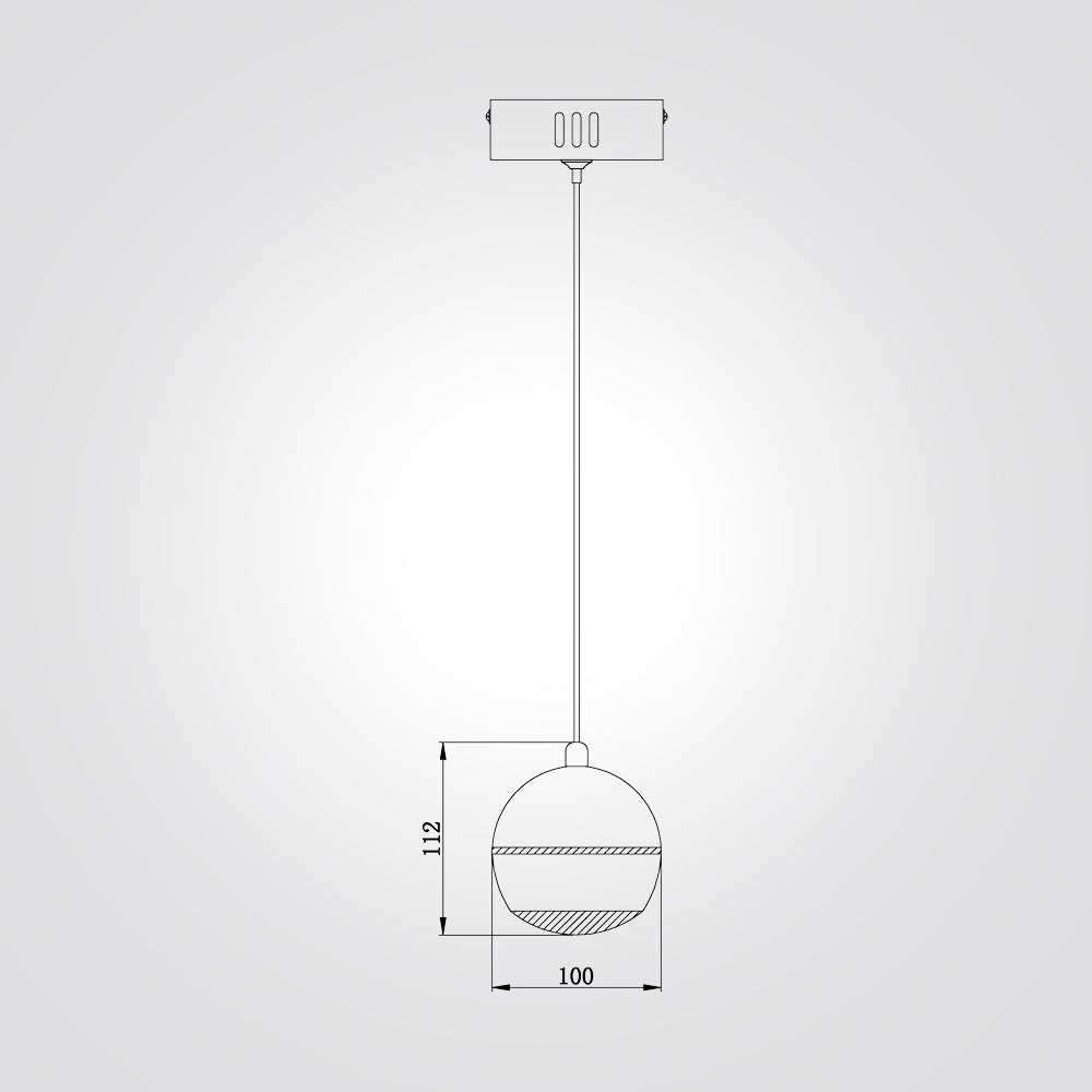 מנורת תלייה לאנטיס| בודד