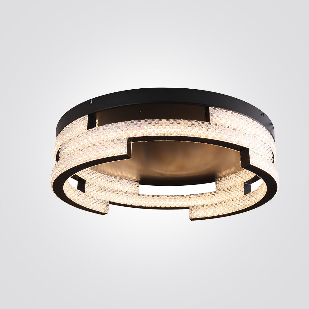 צמוד תקרה קריסטל ברקת דגם C