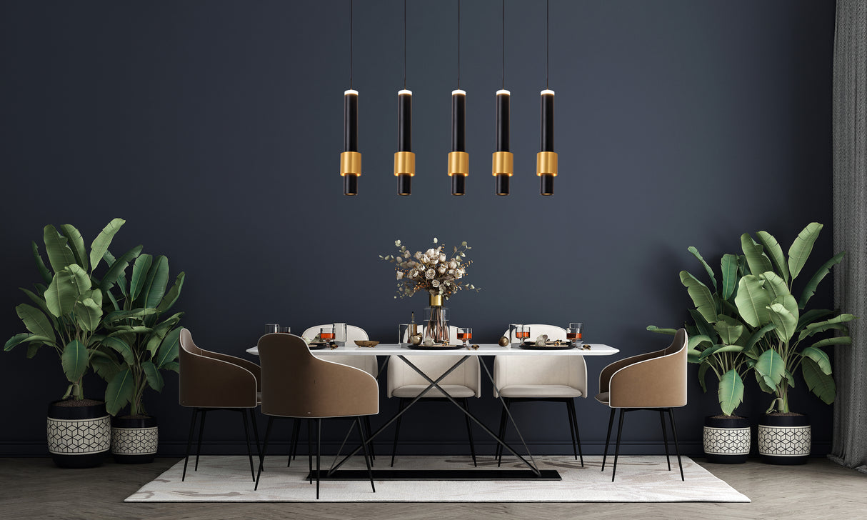 מנורת תלייה בריסל צילינדר חמישיה