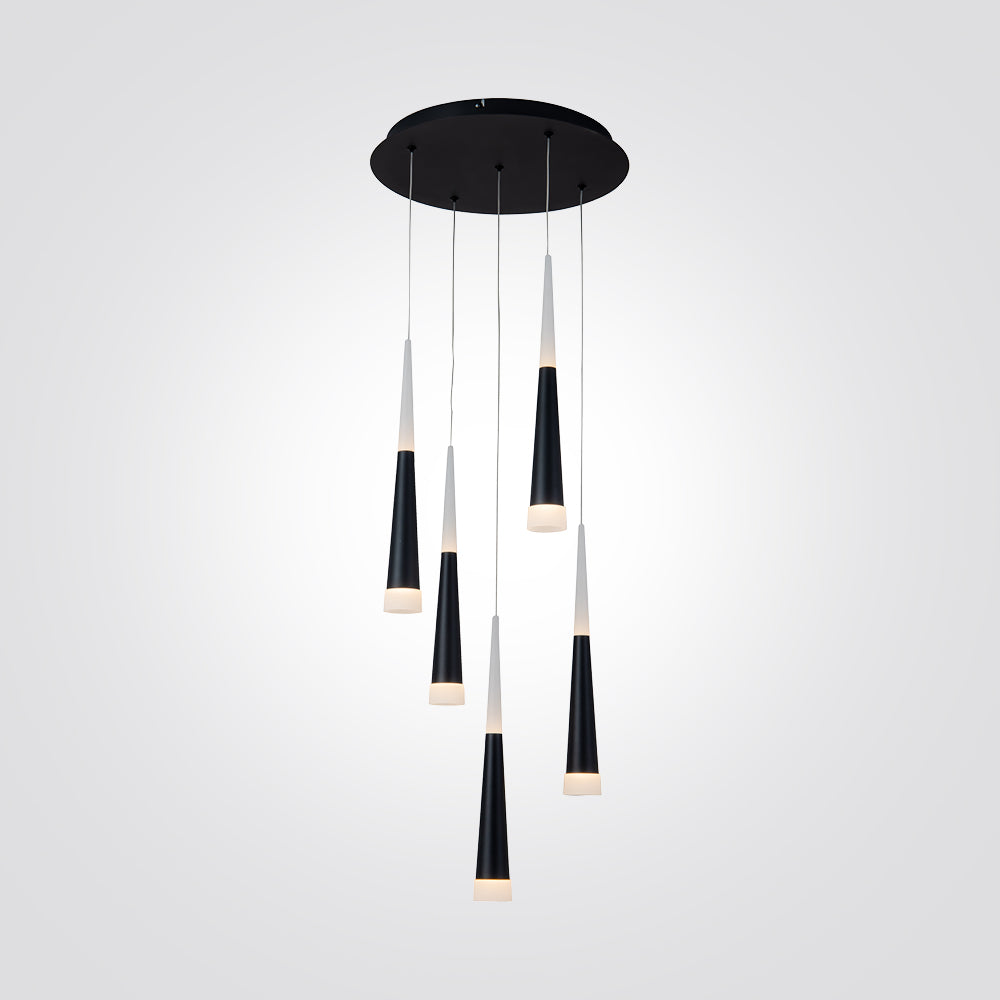 מנורת תליה גוניור| חמישיה בסיס עגול