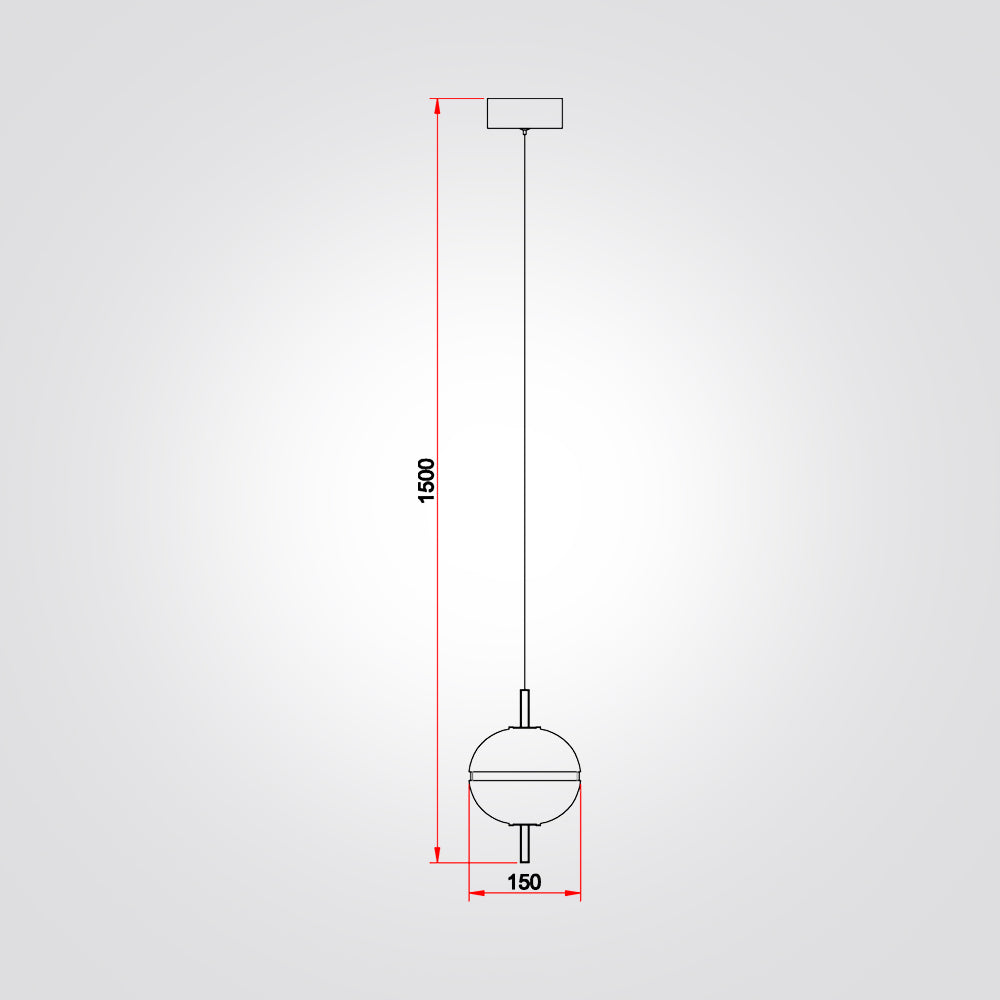 מנורת תליה לד מיני| בודד