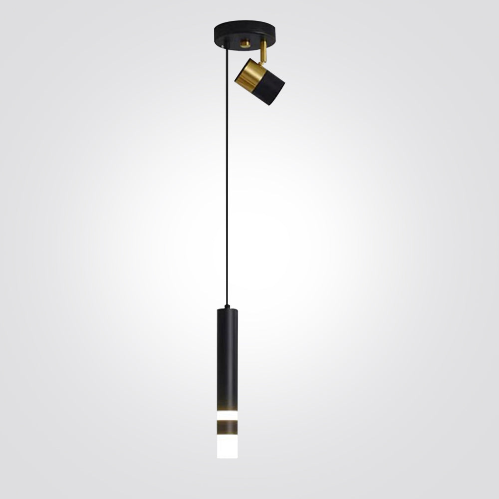 מנורת תלייה זאפירה + ספוט מתכוונן דגם| B