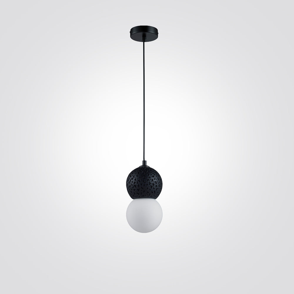 מנורת תליה מריבה| שחור