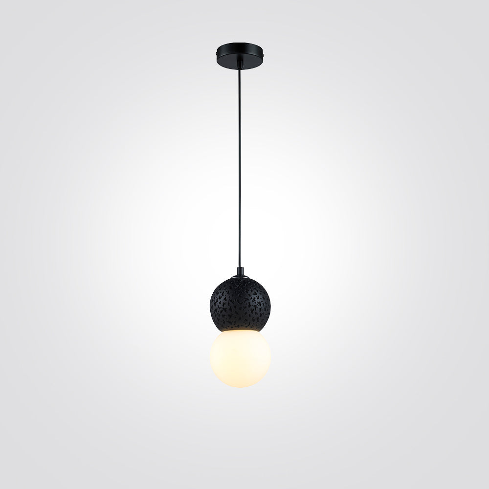 מנורת תליה מריבה| שחור