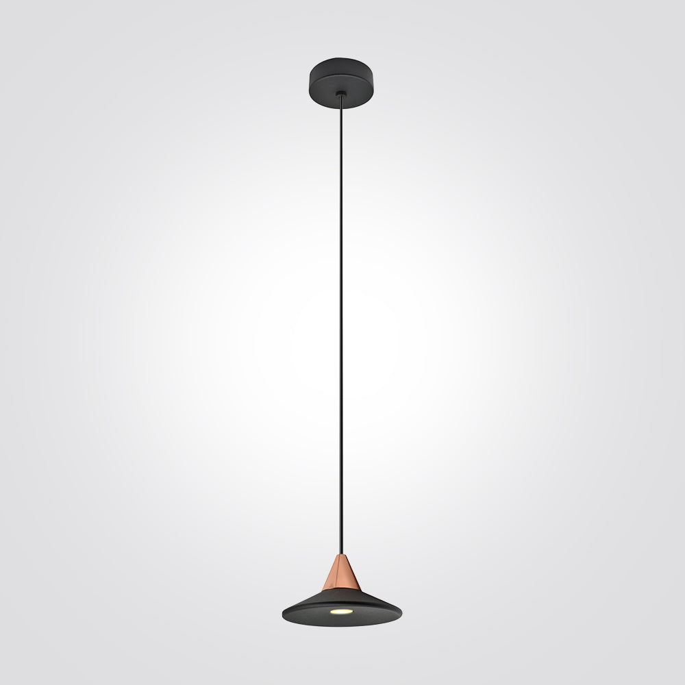 מנורת תליה סהרה לד 6W שחור| לבן