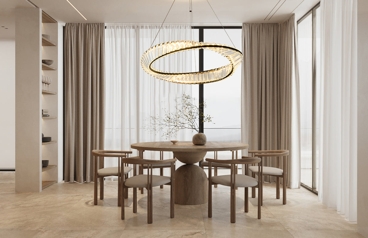 מנורת תליה רינג ספרינג לד| בודד