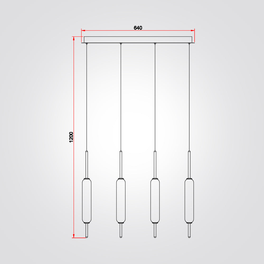 מנורת תלייה ניטרו לד רביעיה