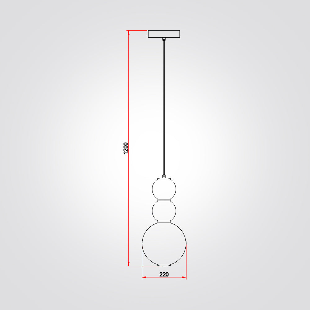 מנורת תליה צארגר דגם| A