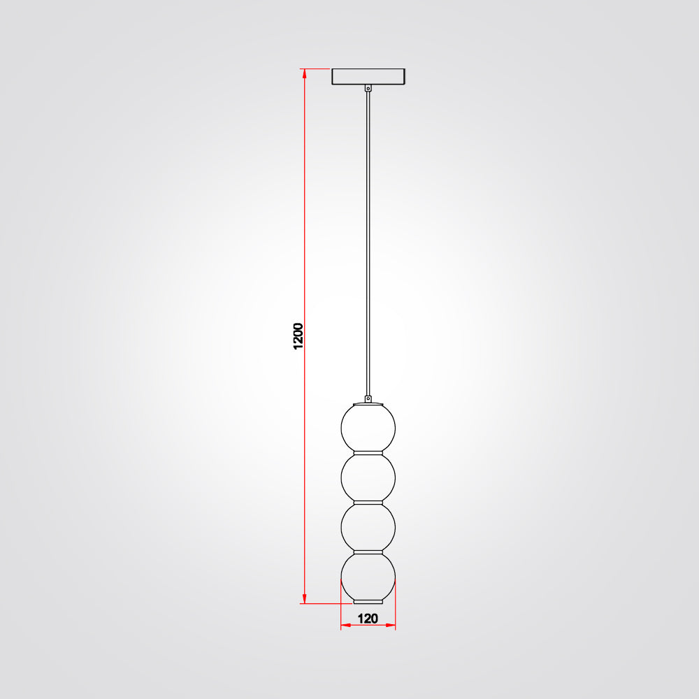 מנורת תליה צארגר דגם| B