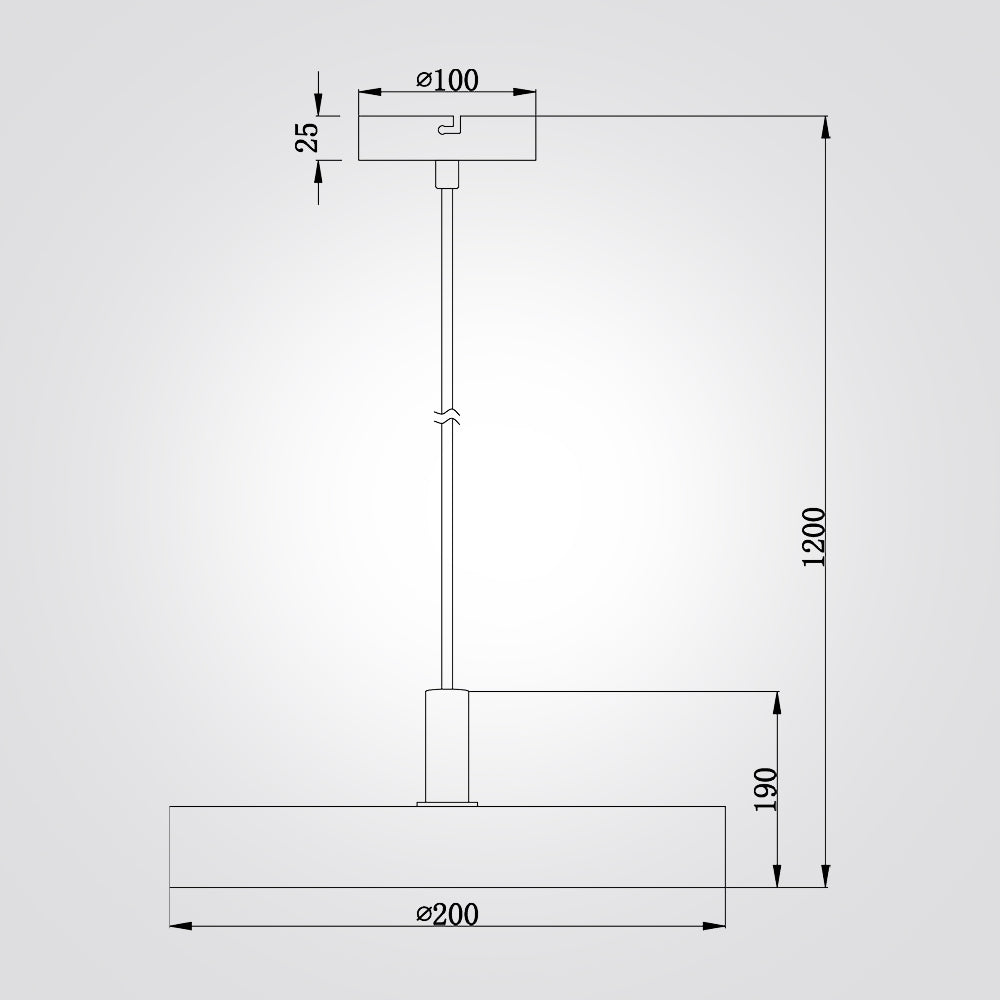 מנורת תליה שרייד דגם|A