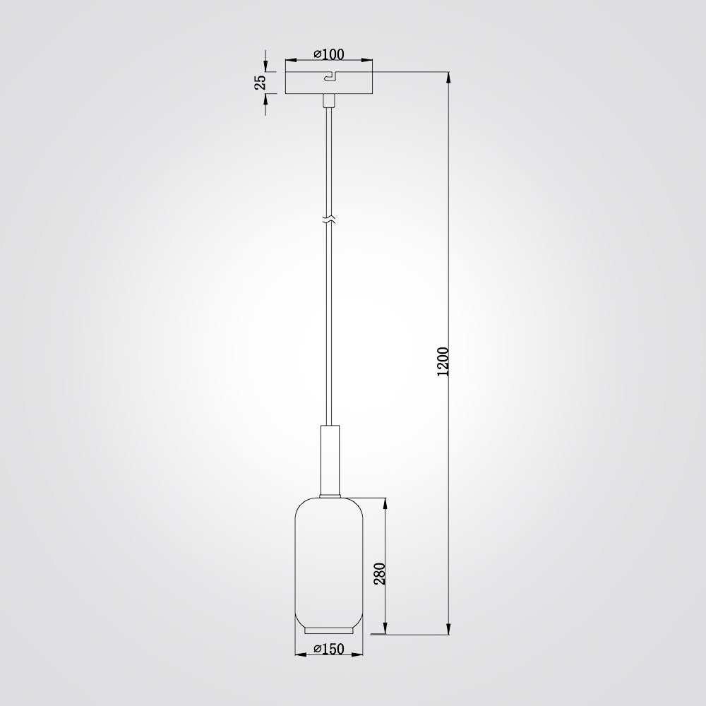 מנורת תליה שרמנט דגם|A
