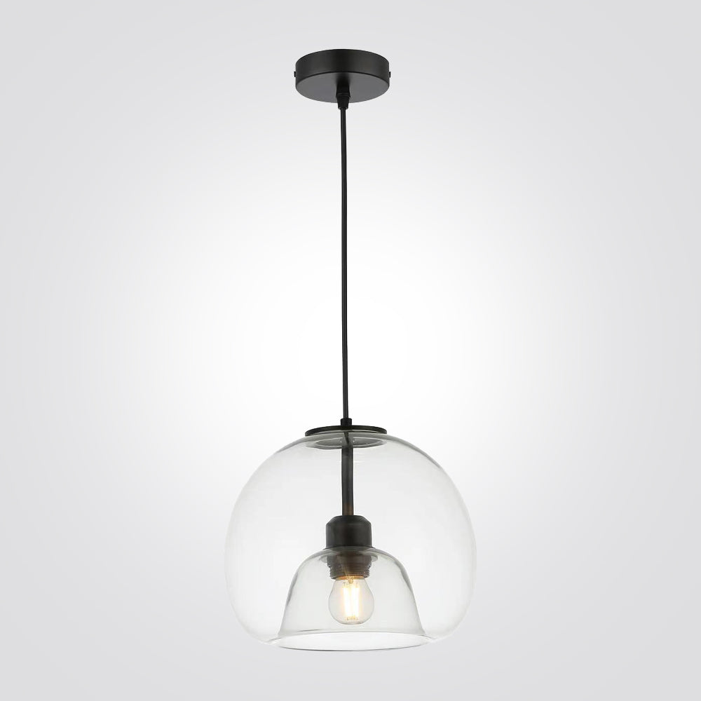 מנורת תלייה אודיסיי| שקוף| מעושן| אמבר