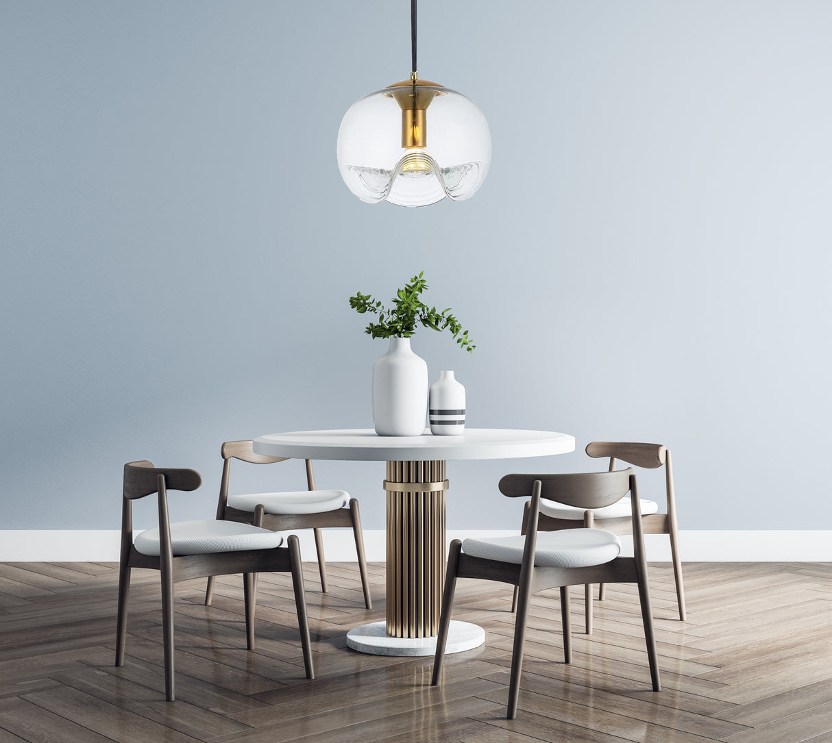 מנורת תלייה אינסייט| שקוף| מעושן