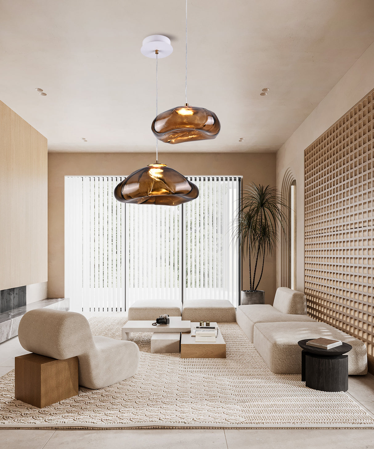 מנורת תליה גריפין לד דגם| M