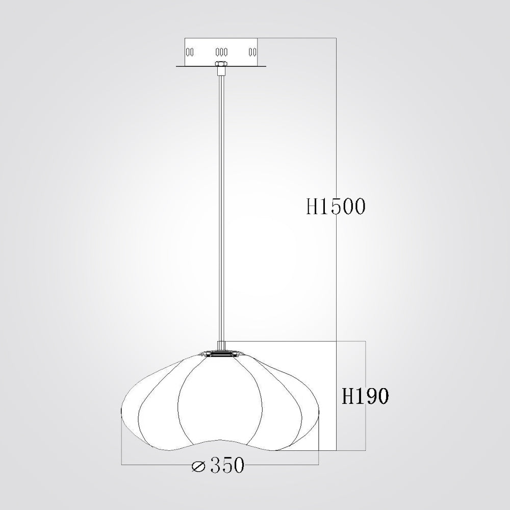 מנורת תלייה גריפין לד דגם| L