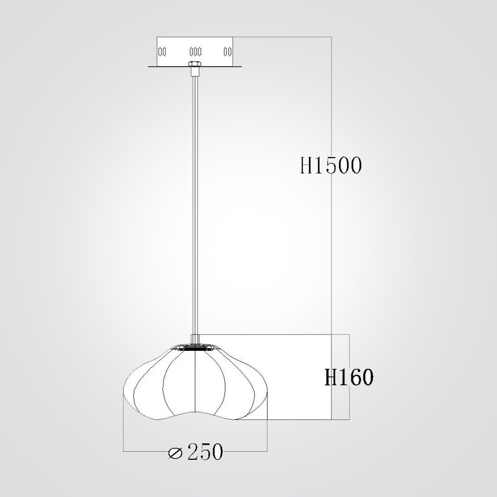 מנורת תליה גריפין לד דגם| M