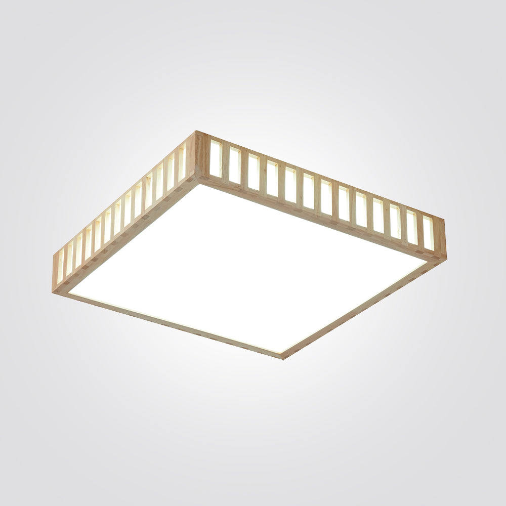 צמוד תקרה אלון מרובע| עץ |60| CCT