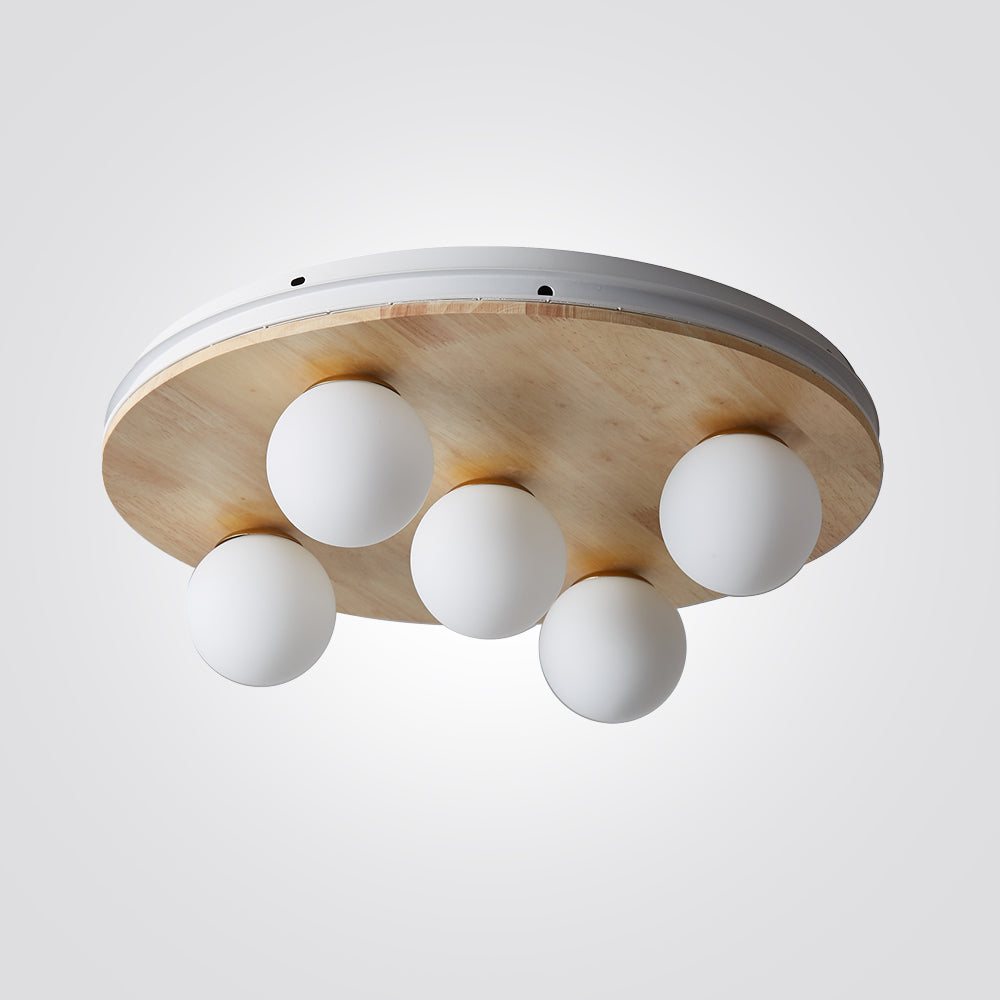 צמוד תקרה עץ חורש