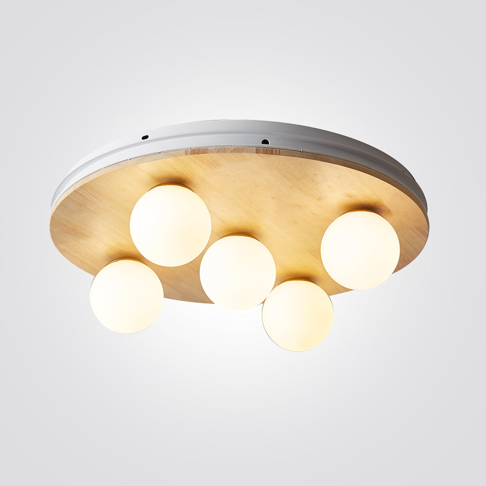 צמוד תקרה עץ חורש