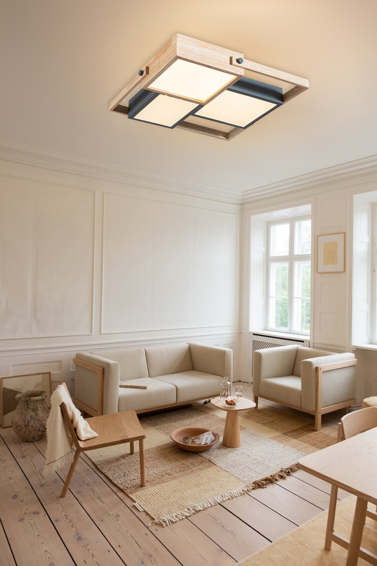 צמוד עץ תקרה שזיף דגם A