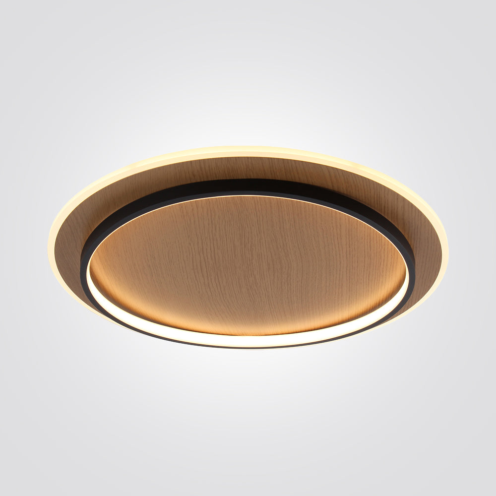 צמוד תקרה אספרו לד| שחור+עץ| Φ58| Φ78| CCT