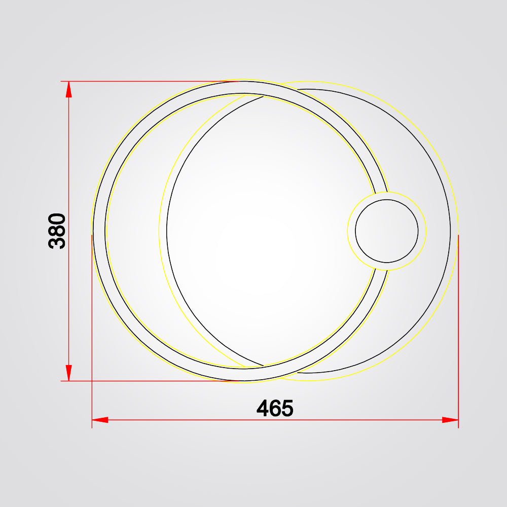 צמוד תקרה טאקומה לד| שחור+עץ| Φ43| Φ64| CCT