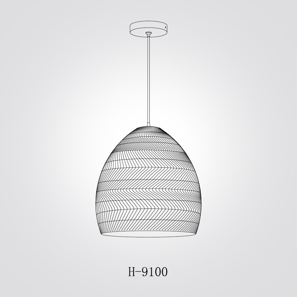 מנורת תלייה קרינה ראטן דגם| C