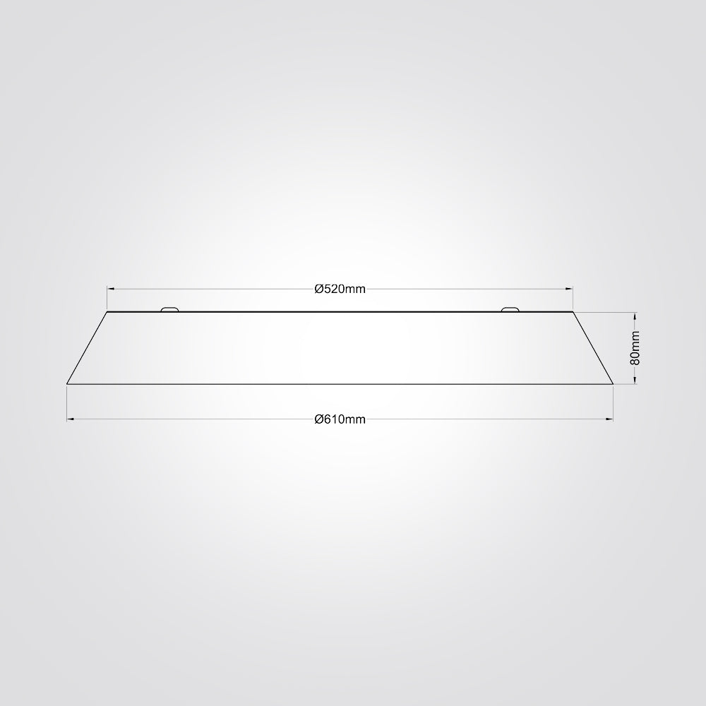 צמוד תקרה נועה לד| עץ