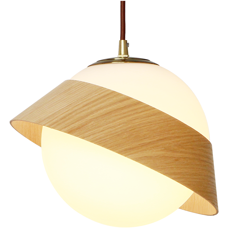 מנורת תלייה סאמי דגם A| עץ