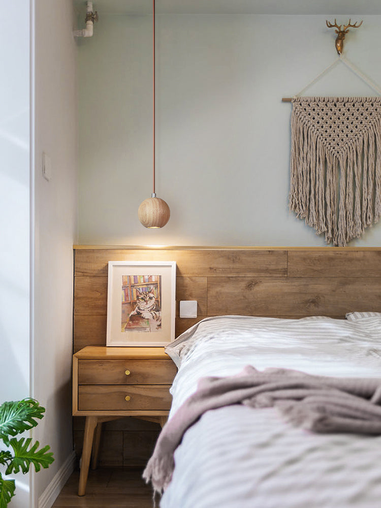 מנורת תלייה טומי | עץ