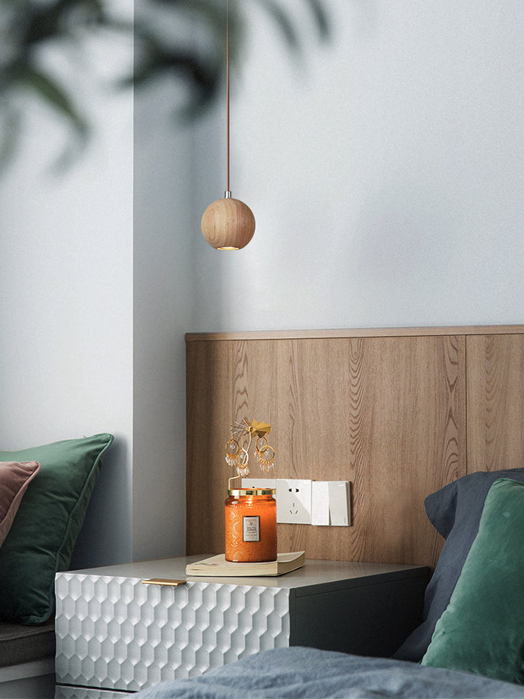 מנורת תלייה טומי | עץ