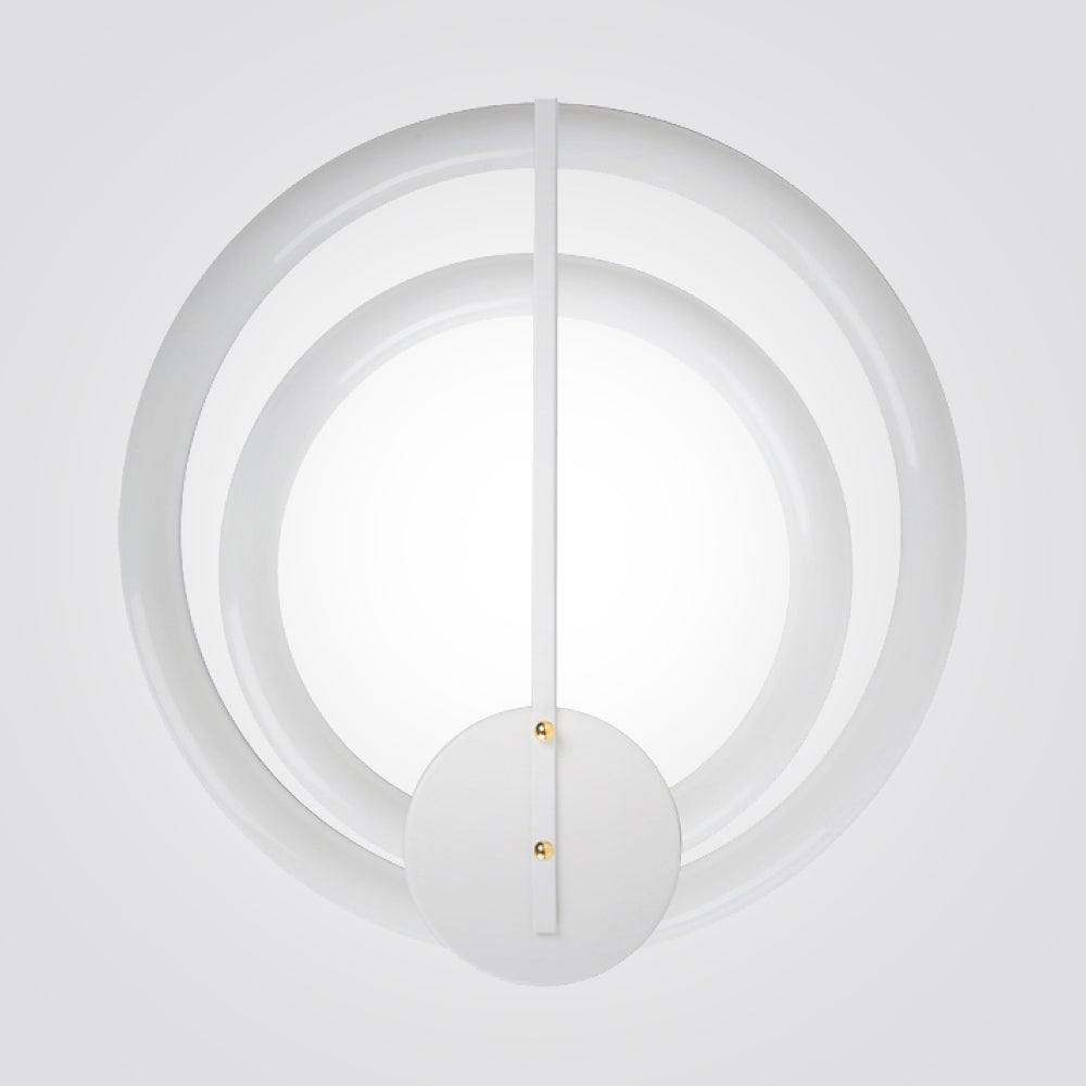 צמוד תקרה פלורוסנט לד| 20W+28W| שחור| פליז| לבן