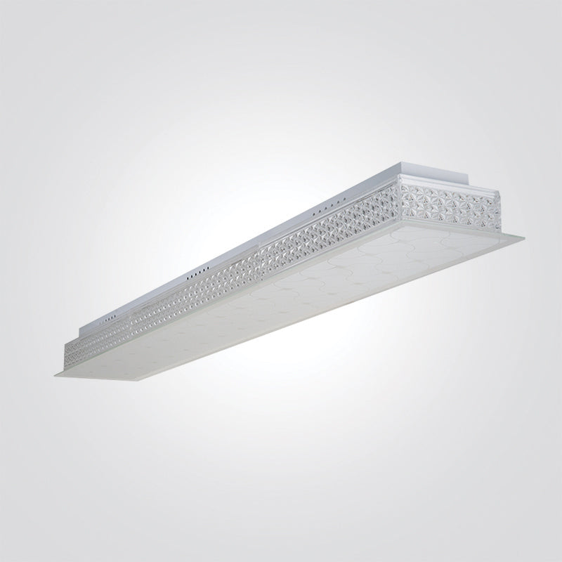 צמוד תקרה אקרילי מלבני| LED| CCT