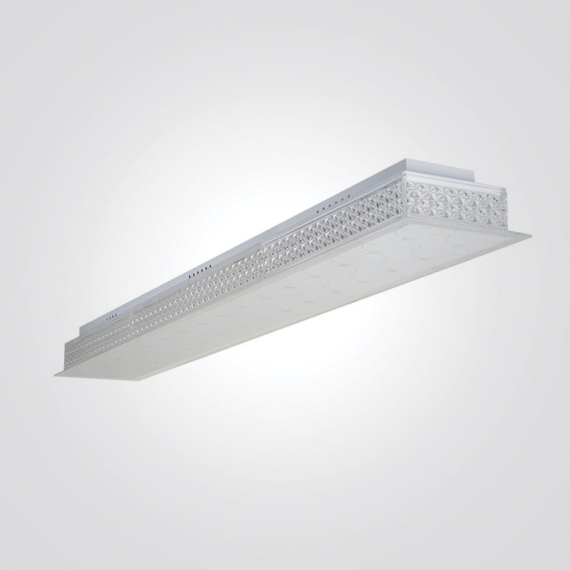 צמוד תקרה אקרילי מלבני| LED| CCT