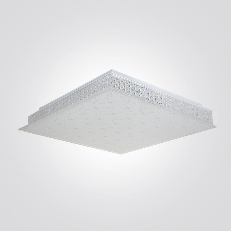 צמוד תקרה אקרילי מרובע| LED| CCT