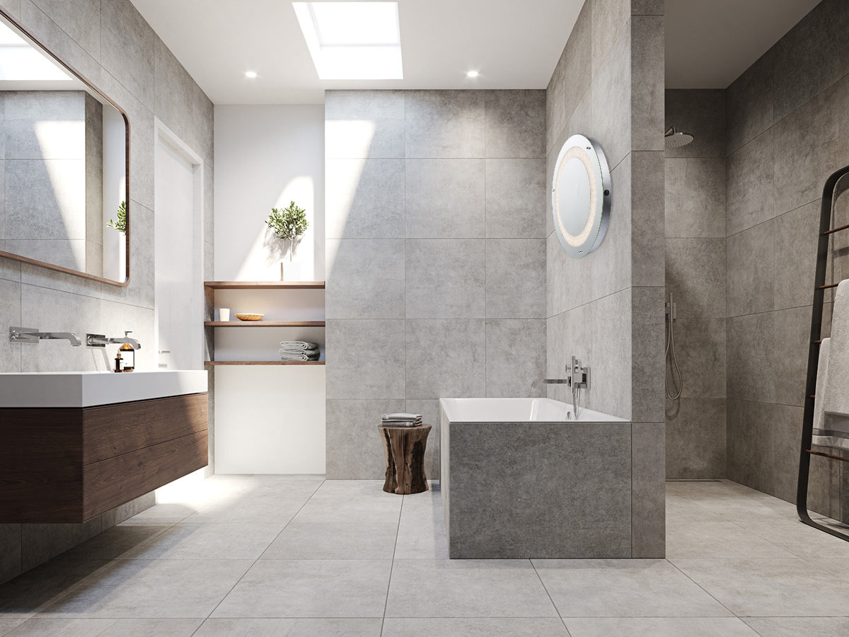 מראה מוארת אליסף לד עגול