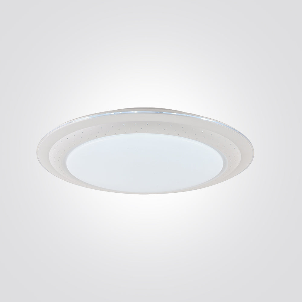 צמוד תקרה אלונה לד CCT+ שלט Φ48| לבן